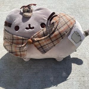 Pusheen as Detective stuffed animal